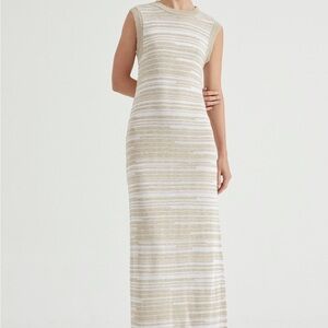 Third Form Haze Knit Maxi Tank Dress